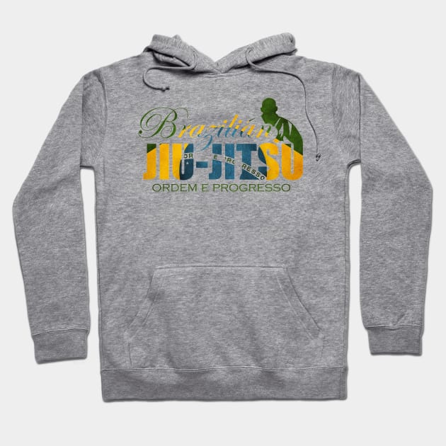 Brazilian Jiu-Jitsu Hoodie by stratag